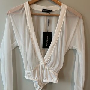 Sheer bodysuit
